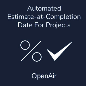 Automated Estimate-at-Completion Date For Projects