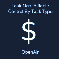 Task Non-billable Control By Task Type
