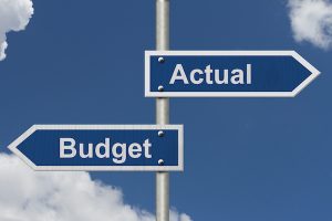 budget vs. actuals reporting