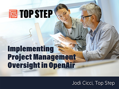 Implementing Project Management Oversight in OpenAir