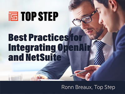 OpenAIr Integration NetSuite and OpenAir