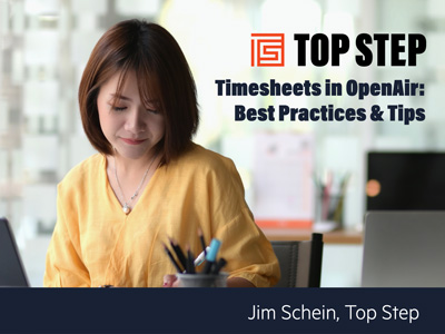 OpenAir Timesheets in OpenAir: Best Practices and Tips