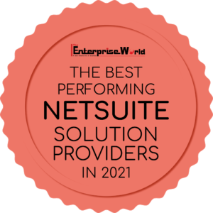 Best Performing NetSuite Solution Provider Award Badge