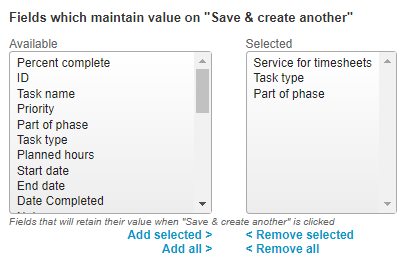 screen shot of OpenAir form permission for the save and create settings.