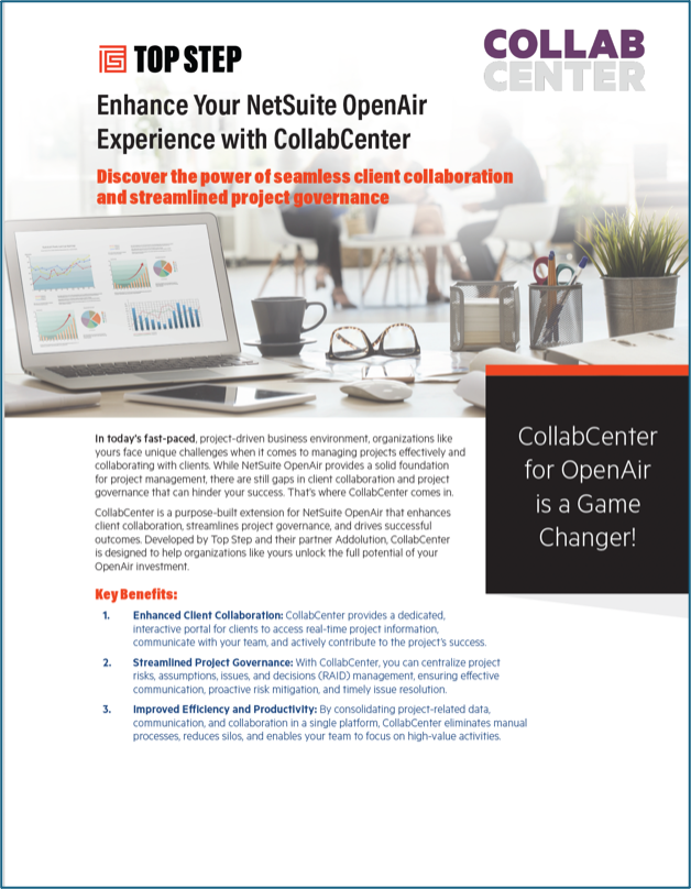 picture of the CollabCenter fact sheet